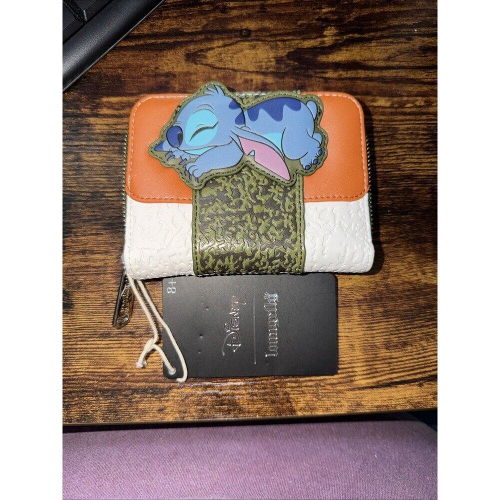 Loungefly Disney Lilo & Stitch Spam Musubi Stitch Walle